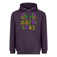 Plum mardi gras Heavyweight Hoodie - LillyAllenDesigns