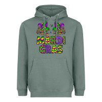 Sage mardi gras Heavyweight Hoodie - LillyAllenDesigns
