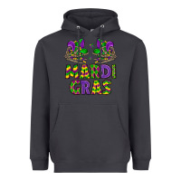 Smoke mardi gras Heavyweight Hoodie - LillyAllenDesigns