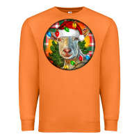 Carrot Saanen Goat Christmas Premium Sweatshirt - LillyAllenDesigns