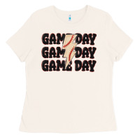 Bone game day game day baseball Ladies Tee - MaliasSmallBusiness