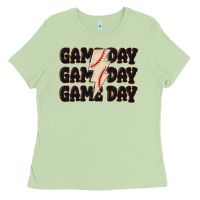 Matcha game day game day baseball Ladies Tee - MaliasSmallBusiness