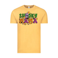 Vintage Mustard Spooky mama Vintage Tee - Artiststas