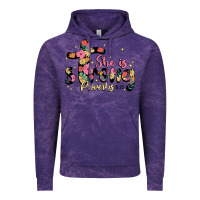 Cloud Purple she is strong proverbs 31 25 Vintage Hoodie - JahusDesignShop