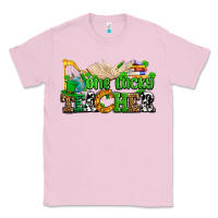 Bubblegum Pink one lucky teacher Classic Tee - AdoDesignShop