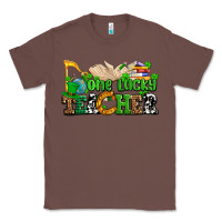 Chestnut one lucky teacher Classic Tee - AdoDesignShop