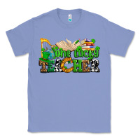 Colony Blue one lucky teacher Classic Tee - AdoDesignShop