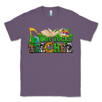 Lavender one lucky teacher Classic Tee - AdoDesignShop
