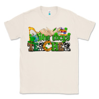 Natural one lucky teacher Classic Tee - AdoDesignShop
