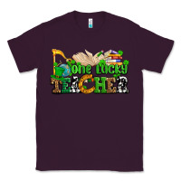 Plum one lucky teacher Classic Tee - AdoDesignShop