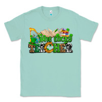 Seafoam one lucky teacher Classic Tee - AdoDesignShop