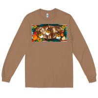 Toasted Coconut western cow cockerel chick  serape leopard sunflowers license plate te Long Sleeve Tee - BarkalooDesign