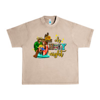French Oak oh holy night with sunflower and cross Urban Heavy Tee - AdoDesignShop