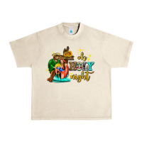 Sandshell oh holy night with sunflower and cross Urban Heavy Tee - AdoDesignShop