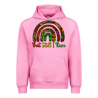 Fuchsia Pink but still i rise Urban Hoodie - CowGirlArtShop