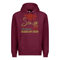 Burgundy Senior Skip Day Champions Class Of 2020 Premium Hoodie - Bettercallsaul