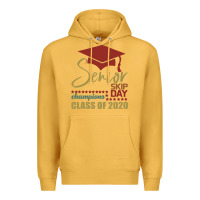 Mustard Senior Skip Day Champions Class Of 2020 Premium Hoodie - Bettercallsaul