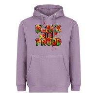 Lavender black and proud Heavyweight Hoodie - LillyAllenDesigns