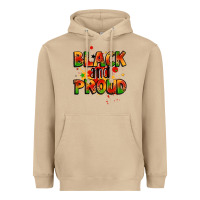 Mushroom black and proud Heavyweight Hoodie - LillyAllenDesigns