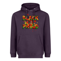 Plum black and proud Heavyweight Hoodie - LillyAllenDesigns