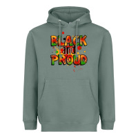 Sage black and proud Heavyweight Hoodie - LillyAllenDesigns