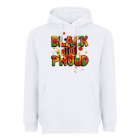 White black and proud Heavyweight Hoodie - LillyAllenDesigns