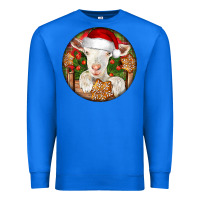 True Royal Baby Cashmere Goat Christmas Premium Sweatshirt - LillyAllenDesigns