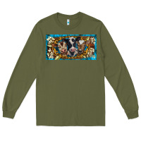 Western Cow Turquoise’s White Flowers License Plate Template Long Sleeve Tee | Teevron