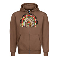 Chestnut make magic happen everyday Zipper Hoodie - MaliasSmallBusiness