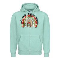 Seafoam make magic happen everyday Zipper Hoodie - MaliasSmallBusiness