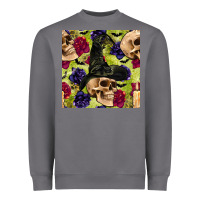 Storm halloween witch skull seamless pattern Heavyweight Sweatshirt - BundleAndBundleShop