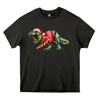Asphalt t rex christmas Heavy Core Tee - RanaPortraitStore