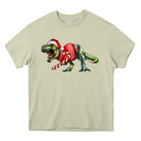 Mossy t rex christmas Heavy Core Tee - RanaPortraitStore