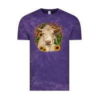 Cloud Purple charolais leopard cactus sunflower Vintage Tee - JahusDesignShop