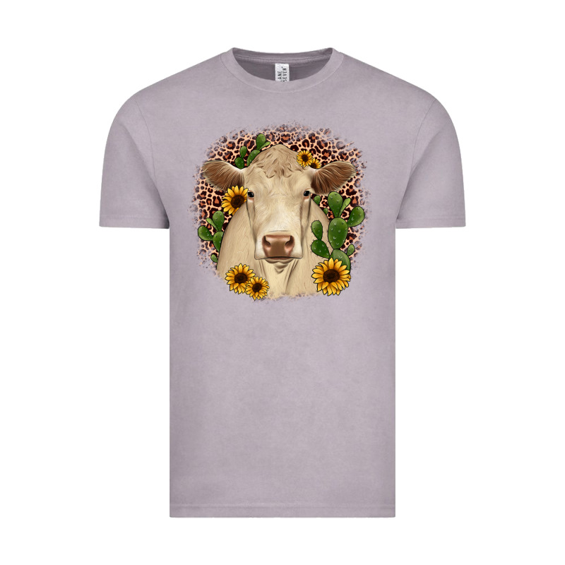 Charolais Leopard Cactus Sunflower Vintage Tee by JahusDesignShop | Teevron