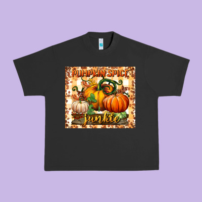 Pumpkin Spice Junkie Tumbler Urban Heavy Tee Designed By Bundleandbundleshop
