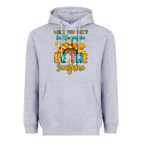 Heather Grey when you dont find the sunshine be the sunshine Heavyweight Hoodie - LillyAllenDesigns