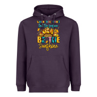 Plum when you dont find the sunshine be the sunshine Heavyweight Hoodie - LillyAllenDesigns