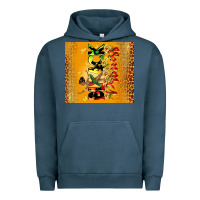 Pigment Midnight Navy black princess Urban Hoodie - CowGirlArtShop