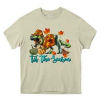 Mossy t rex tis the season Heavy Core Tee - RanaPortraitStore