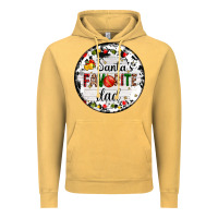 Vintage Mustard christmas  santas favourite Vintage Hoodie - AdoDesignShop
