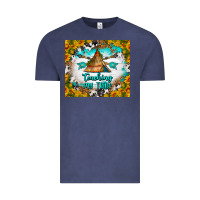 Vintage Denim teaching my tribe tumbler Vintage Tee - BundleAndBundleShop