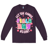 Plum field day let the games begin Long Sleeve Tee - JahusDesignShop