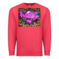 Cardinal Witchy Af Crystal Ball Premium Sweatshirt - LillyAllenDesigns