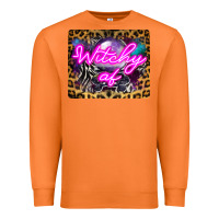 Carrot Witchy Af Crystal Ball Premium Sweatshirt - LillyAllenDesigns