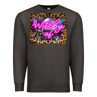 Smoke Witchy Af Crystal Ball Premium Sweatshirt - LillyAllenDesigns