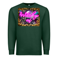 Witchy Af Crystal Ball Premium Sweatshirt | Teevron