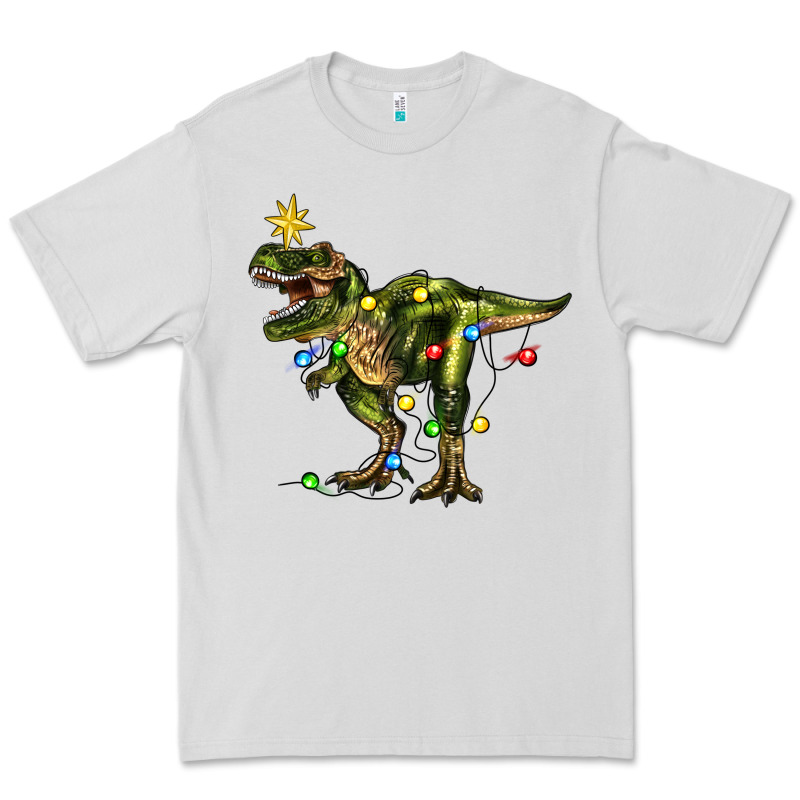 Tree Rex Christmas Premium Tee by Zillion Design Studio | Teevron