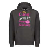 Smoke Queen Was Born İn January Happy Birthday Premium Hoodie - Bettercallsaul