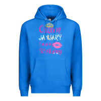 True Royal Queen Was Born İn January Happy Birthday Premium Hoodie - Bettercallsaul